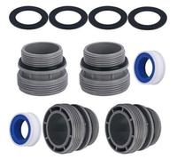 Kit d'adaptateurs de conversion de tuyau de piscine pour pompe de filtration de piscine Intex Hayward Coleman, adaptateur de 40 mm