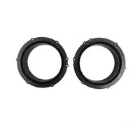 Kit d'adaptateurs pour haut-parleurs de voiture - 16,5 cm - Pour Tweeter Skoda - Support de montage pour porte avant - Kit d'installation de haut-parleurs coaxiaux audio