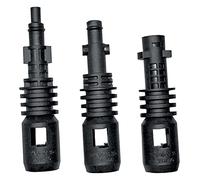 Kit D'adaptateurs Pour Les Accessoires Stanley Utilisés Avec Des Nettoyeurs Haute Pression D'autres Marques Noir