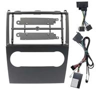 Kit D'adaptation De Façade pour Autoradio Android Compatible avec Les Modèles pour Classe A/B W169 W245 pour Viano pour Vito W639 pour Sprinter B200 W906 Audio Cadre Radio(Full Set BSJ)