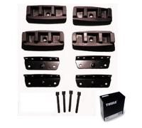 Kit d'Adaptation Fixpoint THULE pour Nissan X-Trail 5 Portes 06 - Noir - THULE 3063 - 4 Adaptateurs Fournis