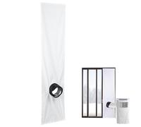 Kit d'aération de fenêtre AC | Tissu d'étanchéité imperméable pour climatiseur, déflecteur de climatisation coupe-vent, joint de fenêtre AC pour joint de fenêtre inclinable de taille moyenne ou grande