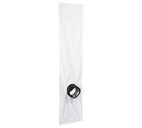 Kit d'aération de fenêtre - Tissu d'étanchéité AC, déflecteur coupe-vent | Joint de fenêtre pour climatiseur | Tissu d'étanchéité pour battant et inclinaison | Bloque l'air chaud et | Convient