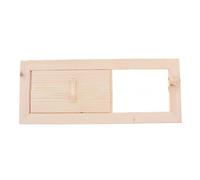 Kit D'aération De Sauna - Grille D'aération En Bois De Cèdre De Vingt Et Quinze Points De Trois Centimètres, Conception À Écart Réglable, Construction Solide Et Durable, Accessoire Pratique Et Hygiéni