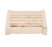 Kit D'aération De Sauna - Grille D'aération En Bois De Cèdre De Vingt Et Quinze Points De Trois Centimètres, Conception À Écart Réglable, Construction Solide Et Durable, Accessoire Pratique Et Hygiéni