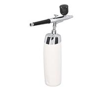 Kit d'aérographe, ensemble d'aérographe portable charge USB haute adaptabilité corps incurvé multi-usages for l'art des ongles for le bronzage Moteurs dédiés (Color : Weiß)
