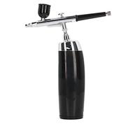 Kit d'aérographe, ensemble d'aérographe portable charge USB haute adaptabilité corps incurvé multi-usages for l'art des ongles for le bronzage Moteurs dédiés (Color : Nero)