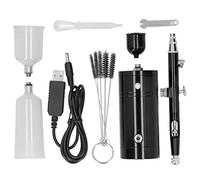 Kit d'aérographe G11 pompe simple action rechargeable à main intégrée à la main intégrée mini set de traitement