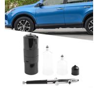 Kit d'aérographe sans fil avec buse de 0,3 mm, contrôle de pression à 3 vitesses, 3 tailles de tasses, pulvérisateur de peinture portable rechargeable par USB pour voiture, nail art, noir