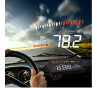Kit D'affichage De La Vitesse Au Pare-Brise - X5 HUD 3 pouces universel multi tête affichage du haut avec système OBDII EOBD