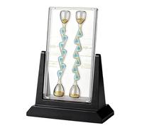 Kit d'affichage de mécanique des fluides, kit d'apprentissage STEM, modèle de démonstration de flux unidirectionnel, structure de bifurcation dorée à 137,5°, pour salle de classe, maison, bureau