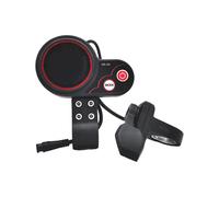Kit D'Affichage LCD D'AccéLéRateur au Pouce QS-S4 48V-60V pour Accessoires D'Affichage Zero 8 9 10 8X 10X Scooter éLectrique 6PIN