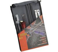 Kit d'affûtage complet avec 6 limes rondes pour chaîne de tronçonneuse avec etui