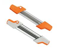 Kit d'affûtage de chaîne de tronçonneuse 2-en-1 facile avec pierres à aiguiser 4mm / 4.8mm pour dents de scie, affûtage rapide pour Stihl, vente en gros en dropshipping Orange