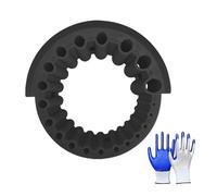 Kit d'affûtage de forets avec gants pour un affûtage efficace du foret et une plus longue durée de vie de l'outil. Accessoires faciles à utiliser pour le travail du bois et le travail des métaux