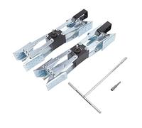 Kit d'affûtage de lames de tondeuse à gazon en acier inoxydable, outil de meulage rapide à haute efficacité pour l'entretien des lames de tondeuse à gazon, poignée en métal