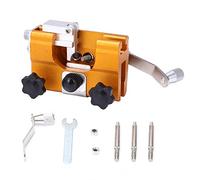Kit d'affûtage de tronçonneuse, à manivelles, portable, mini affûteur manuel, outils d'affûtage pour tous les types de tronçonneuses électriques (#1 orange)