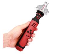 Kit d'affûtage électrique pour tronçonneuse - Mini affûteuse pour tronçonneuse avec réglage de la vitesse à 6 vitesses et système de guidage d'angle réglable (25°, 30°, 35°)