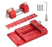 Kit d'affûtage pour le travail du bois pour burins et rabots, gabarit d'angle de précision avec réglages de 15 à 45 degrés, support de serrage sécurisé pour outils de 5/32-3" (1 lot)