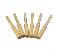 Kit d'affûtage pour tronçonneuse électrique - Kit de 3 têtes de meulage avec roues en émeri revêtues de 4,0 mm/4,8 mm/5,5 mm, tige de 3 mm, compatible (4,8 mm)