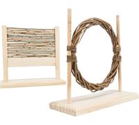 Kit d'agilité avec obstacle et anneau, 28 × 26 × 11 cm