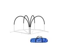 PawHut Lot 4 pièces Agility Hooper - arceaux et obstacle pour chien avec sac de transport