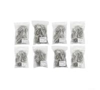 Kit d'agrafes à chaud de soudage en plastique avec 800 pièces pour pare-chocs de voiture, soudeur, agrafeuse comprenant 8 types de clous de soudage