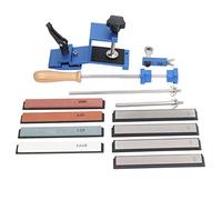 Kit d'agrandissement à couteau à angle fixe avec 4 outil d'aiguisation de couteau en pierre en pierre de diamant 4
