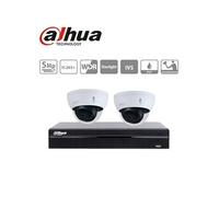 kit dahua 2 Caméras IP PoE 5mégapixels vidéosurveillance