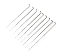 Kit d'aiguilles à feutrer 9 pièces, 3 tailles poinçonner en laine alliage pour bricolage, artisanat, broderie d'art fibre, outils de feutrage professionnels (7,9/8,6/9,1 cm)