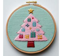 Kit d'aiguilles à poinçonner pour débutants, série de Noël, vacances, kit de couture fait à la main pour adultes, kits de poinçonnage pour adultes, décoration festive de la maison