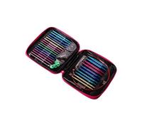 Kit d'aiguilles circulaires en aluminium anodisé, détachables et interchangeables, outils de tricot DIY pour pulls