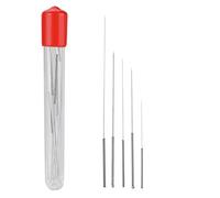 Kit D'aiguilles de Nettoyage de Buse 5 Pièces, Kit D'aiguilles de Nettoyage de Buse D'imprimante 3D en Acier Inoxydable Durable pour Duplicateur, pour RepRap - 0,2 Mm, 0,3 Mm,