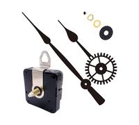 Kit d'aiguilles d'horloge et moteur silencieux de rechange | Mécanisme mural de rechange pour horloges artisanales, horloges murales de décoration d'intérieur