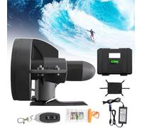 Kit D'Ailerons MotoriséS Tout-Eau, Propulseur éLectrique D180/D260, Vitesse : 3-4Km/4-5Km, TéLéCommande, Batterie 20 Ah, Moteur sans Balais 15,4 LB, pour Paddle Et Kayaks De PêChe,D260