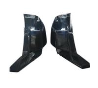Kit d'ailes Aérodynamiques 3 Couleurs pour Moto Aprilia RS660 RS 660 RS660, Accessoires De Spoiler(Bright Black)