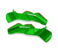 Kit D'ailes Aérodynamiques Moto, Becquet Vent Latéral, Carénage Inférieur, Aile Pour ZX-6R Pour ZX636R(Green)