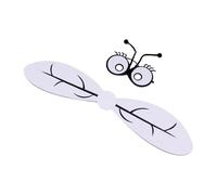 Kit d'ailes de Costume de mouche-62x12.5cm, accessoires de Cosplay féerique en feutre avec lunettes, accessoire 18x17.5cm | Tenue de fête de mascarade d’Halloween | Représentation sur scène d'annivers