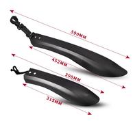 Kit D'ailes De Vélo De Montagne, 2 Pièces, Roues Avant Et Arrière, Accessoires Universels