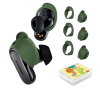 Kit d'ajustement d'écouteurs 3 Paires compatibles avec Les écouteurs Bose QuietComfort Ultra/Bose QuietComfort II, Housse de Remplacement en Silicone pour écouteurs Boss, 3 Tailles (Vert Matcha)