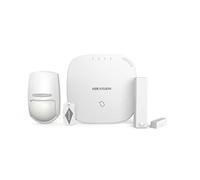 Kit d'alarme sans fil 3G/4G avec centrale, détecteurs, télécommande - HIKVision