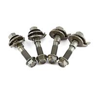 Kit d'alignement de boulon à came 14mm véhicules 4 roues en acier alignement 4pcs réglage parallélisme