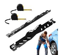 Kit d'alignement des roues, outil de convergence pour voitures avec trous, accessoires de réparation robustes pour les amateurs professionnels et débutants