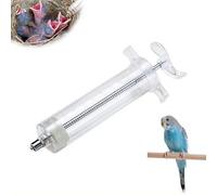 Kit d'alimentation à la main pour bébés oiseaux avec seringue de 100 ml, tubes et cuillères de précision, mangeoire complète pour perroquets, calopsittes et petits animaux de compagnie, pour nourrir