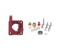 Kit d'alimentation d'entraînement d'extrudeuse MK8 en aluminium amélioré for imprimante 3D, for Ender 3/3 Pro/3 V2, Ender 5/5 Pro/5 Plus, CR-10/10S(Red Right)