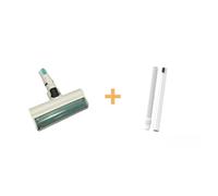 Kit d'alimentation d'origine compatible avec Tineco S5. Le kit comprend : une tête de brosse électrique, un tube d'extension et une brosse anti-acariens.(Type3)