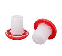 Kit D'Alimentation et D'Abreuvement pour Poussins, Mangeoire Automatique pour Volailles, Mangeoire à Poussins à Remplissage Supérieur Démarrage pour Bébés Poussins Volailles