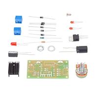 Kit d'alimentation Régulée Réglable, Protection de Sortie, Entrée de Circuit Redresseur, Fusible à Récupération Automatique, Clip de Câblage, Entrée sans polarité, Condensateur