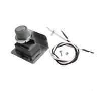Kit d'allumage 65737 avec fil de terre et bouton, compatible avec les barbecues Deluxe, pièces en plastique robuste en caoutchouc pour une étincelle fiable, pour une installation facile