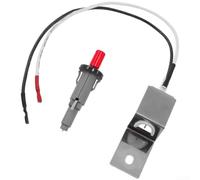 Kit d'allumage à poussoir pour barbecue à gaz Weber Q100 Q200 - Bouton d'allumage électronique - 13 x 9 cm